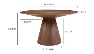 PORTO Round Dining Table - Divinus Furniture