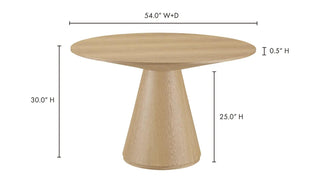 PORTO Round Dining Table - Divinus Furniture