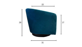 BLISS Swivel Chair - Divinus Furniture