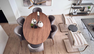 PORTO Oval Dining Table - Divinus Furniture